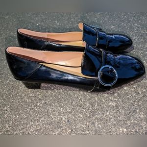 Modencoco Chunky heel patent leather shoes (NWOT)